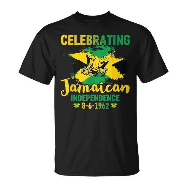 Jamaica Independence Day Celebration Proud Jamaican 1962  Unisex T-Shirt