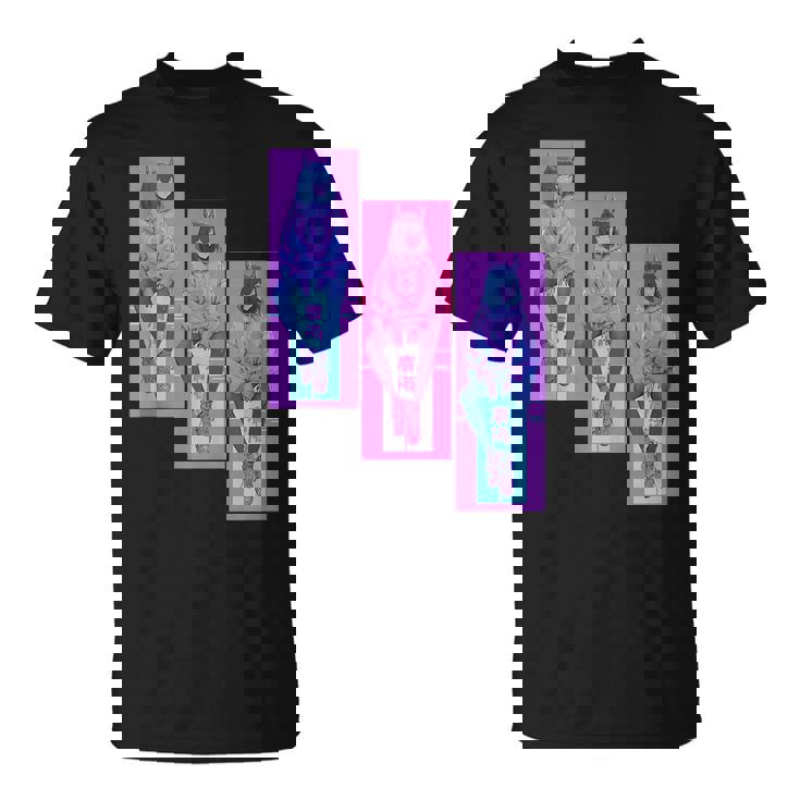 Japanese Anime Devil Girl Vaporwave Streetwear Lofi Unisex T-Shirt