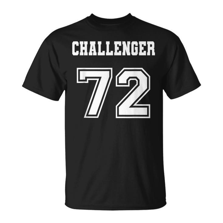 Jersey Style Challenger 72 1972 Old School Muscle Car Unisex T-Shirt