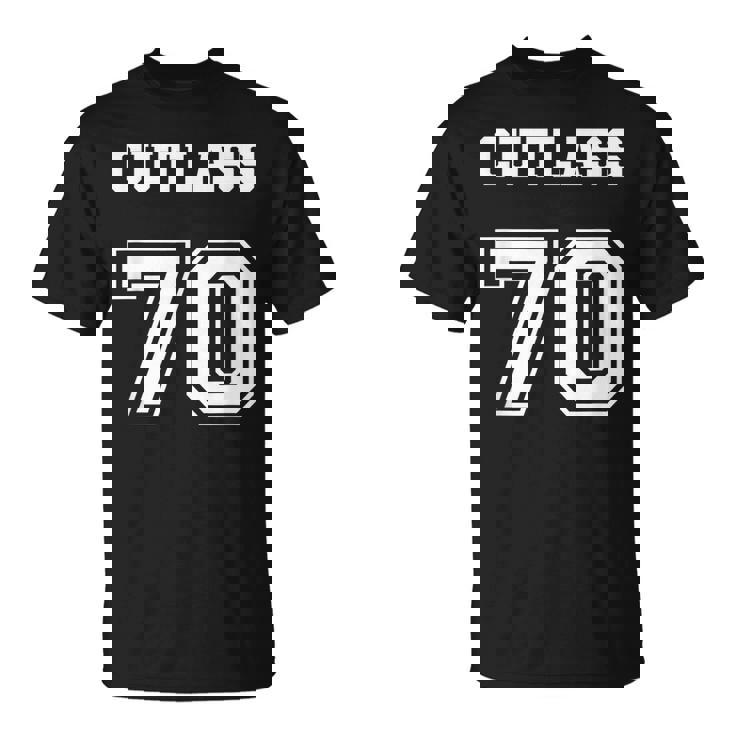 Jersey Style Cutlass 70 1970 Old School Muscle Car Unisex T-Shirt