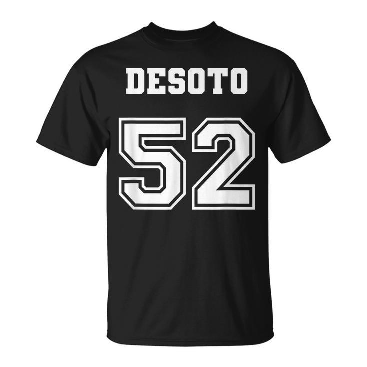 Jersey Style Desoto De Soto 52 1952 Antique Classic Car T-Shirt