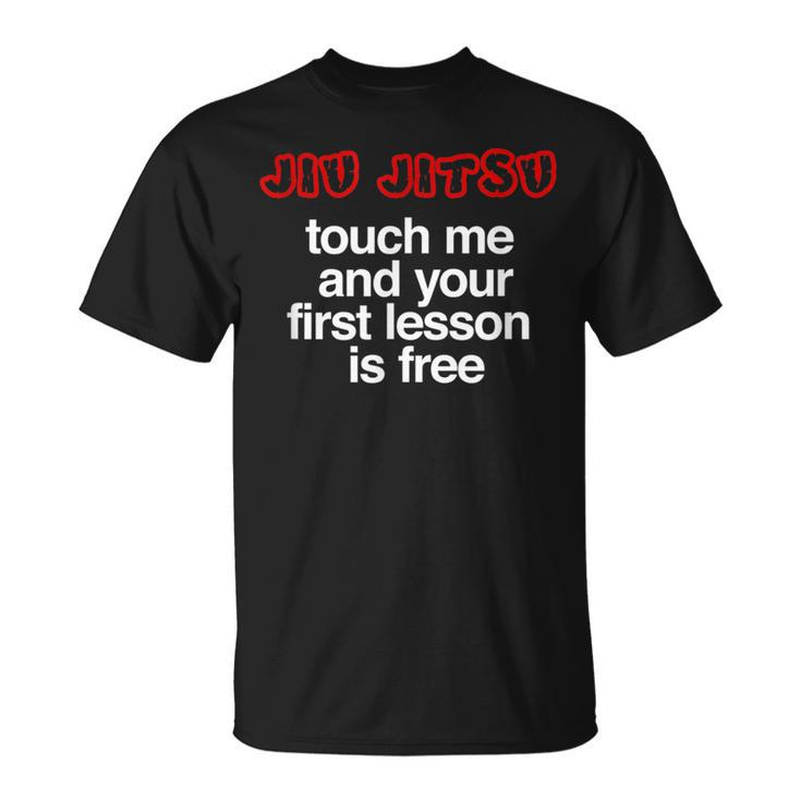 Jiu Jitsu Brazillian First Lesson T T-Shirt
