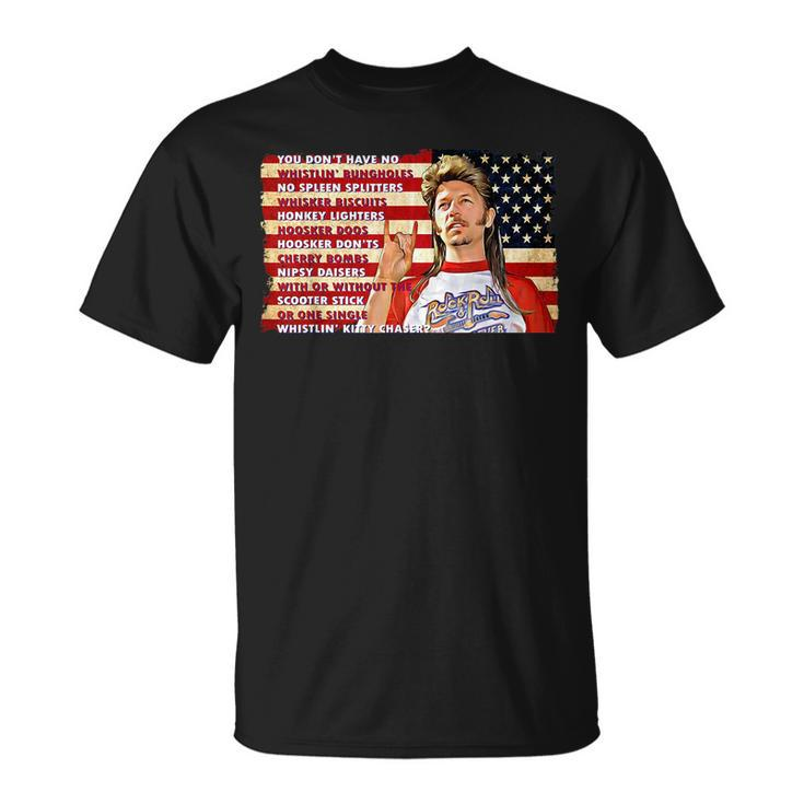 Joe In 4Th Of July Merica Funny Joe American Flag Unisex T-Shirt