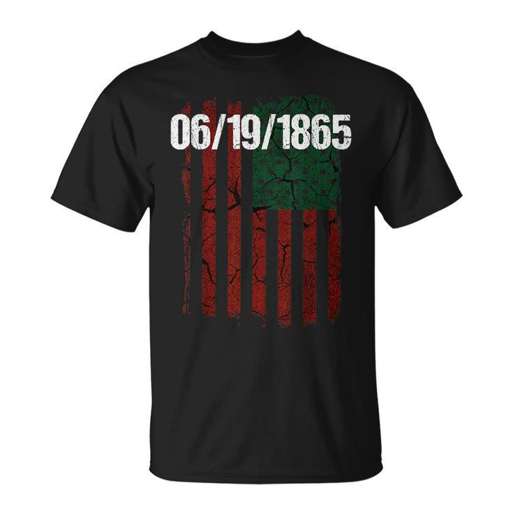 Junenth 1865 Black Pride  Gift Unisex T-Shirt