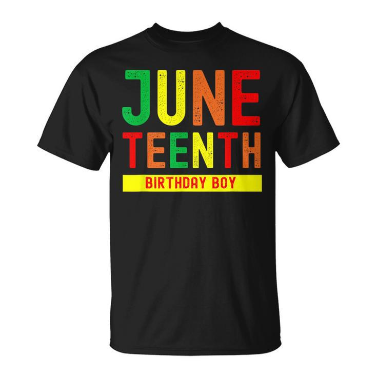 Junenth Birthday Boy | Born On June 19Th  Unisex T-Shirt