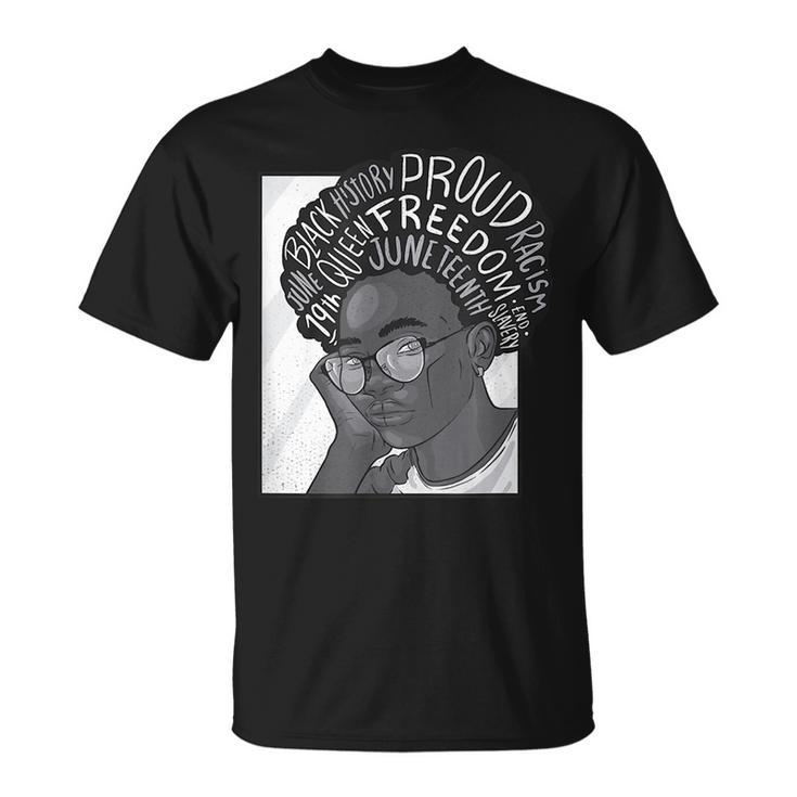 Junenth Celebrating Black Freedom 1865 - African American  Unisex T-Shirt