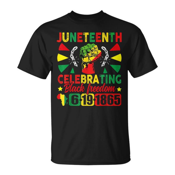 Junenth Celebrating Freedom 06-19-1865 Junenth  Unisex T-Shirt