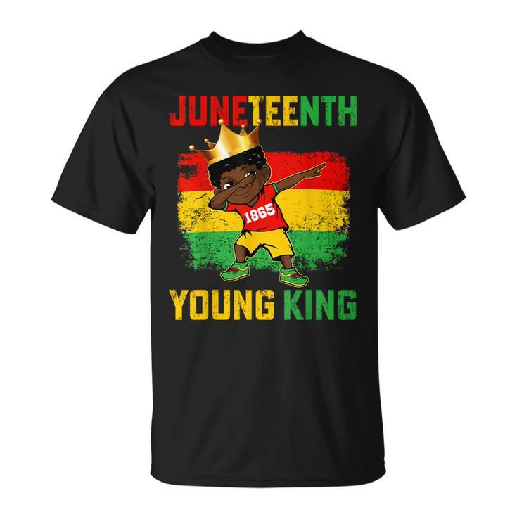 Junenth King Celebrating 1865 Black Boys Kids Toddler  Unisex T-Shirt