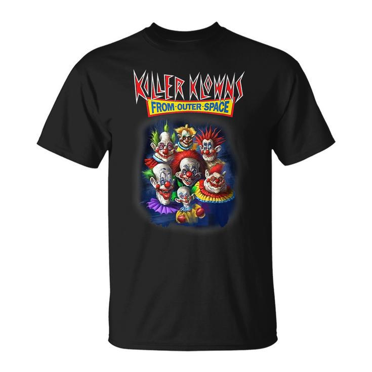 Killer Klowns From Outer Space Funny Clown Men Space Funny Gifts Unisex T-Shirt