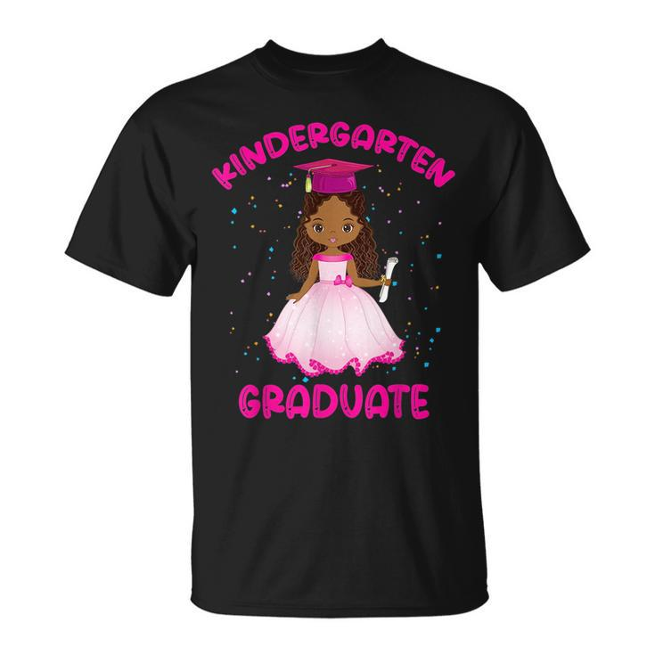 Kindergarten Gradute Black Girls Melanin African American T-shirt
