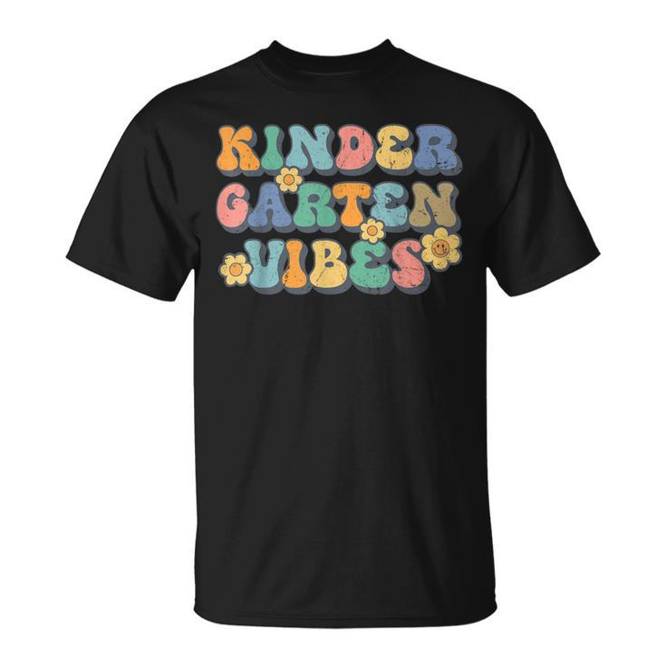 Kindergarten Vibes First Day Back To School Teacher Students Unisex T-Shirt