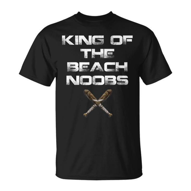 King Of The Beach Noobs Video Game T-Shirt