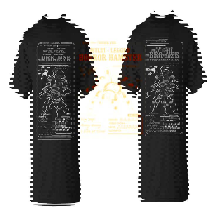 Know Your Multi Legged Horror Hamster Aka Spider Hamster T-Shirt