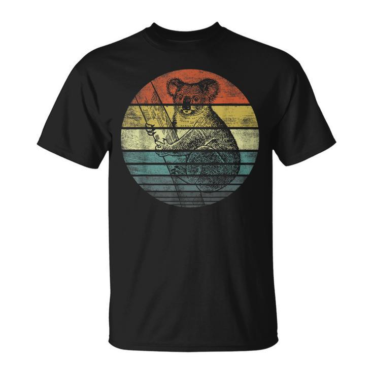 Koala Bear Gifts Retro Sunset Animal Lover Koala Silhouette  Unisex T-Shirt