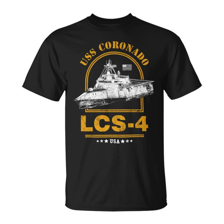 Lcs-4 Uss Coronado Unisex T-Shirt
