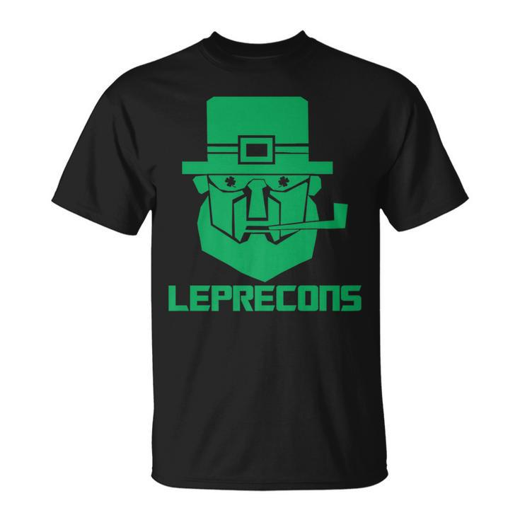 Lepracons Funny Irish Leprechaun Leprechaun Funny Gifts Unisex T-Shirt