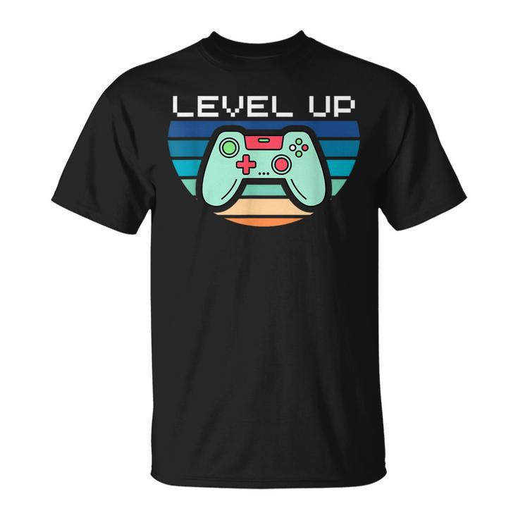 Level Up Video Game Controller  Unisex T-Shirt