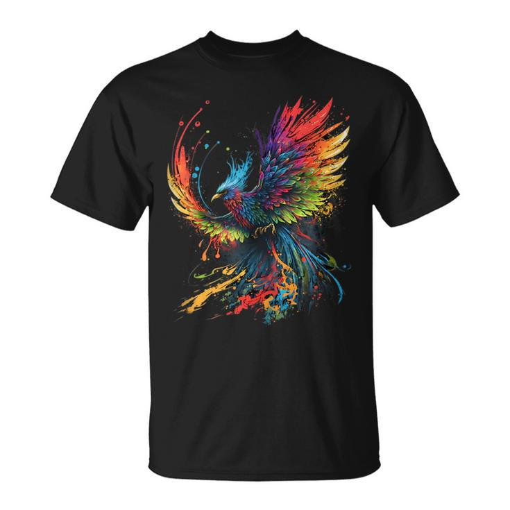 Lgbt Gay Lesbian Phoenix Bird Equality Pride  Unisex T-Shirt
