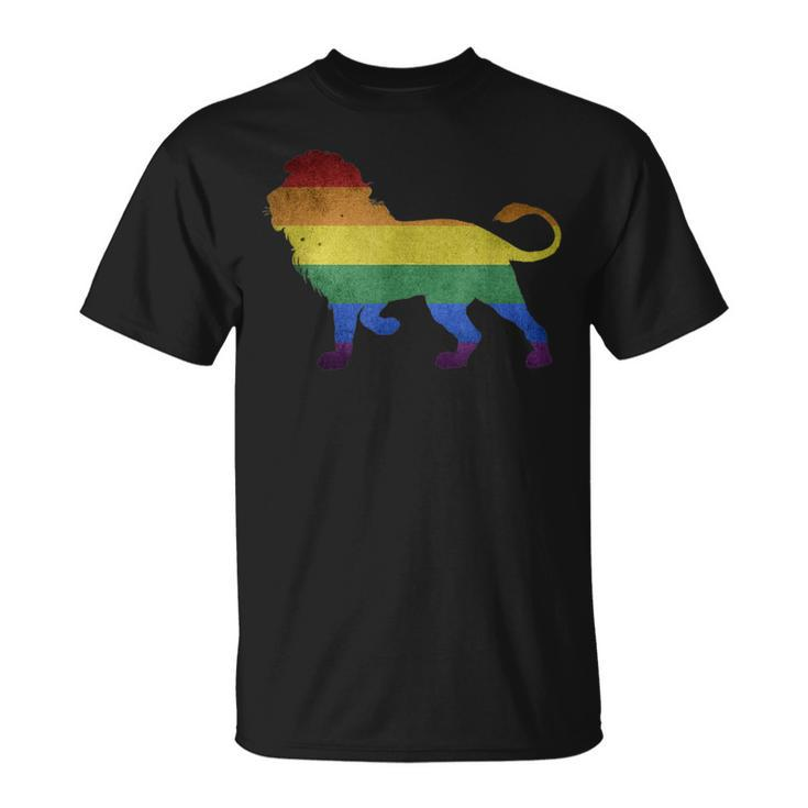 Lgbt Lion Gay Support Pride Lioness T-Shirt