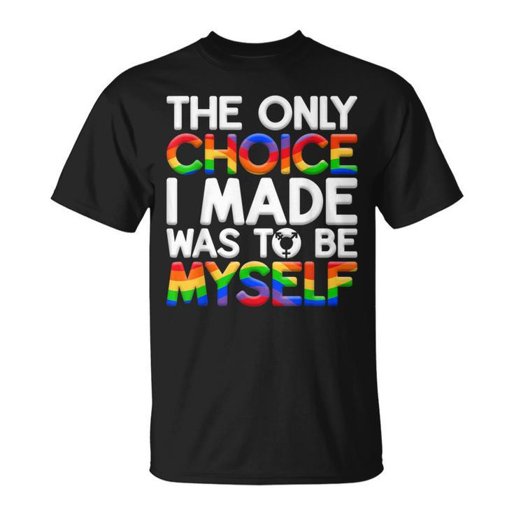 Lgbt Pride Equality Pride Lgbtq Non Binary T-Shirt