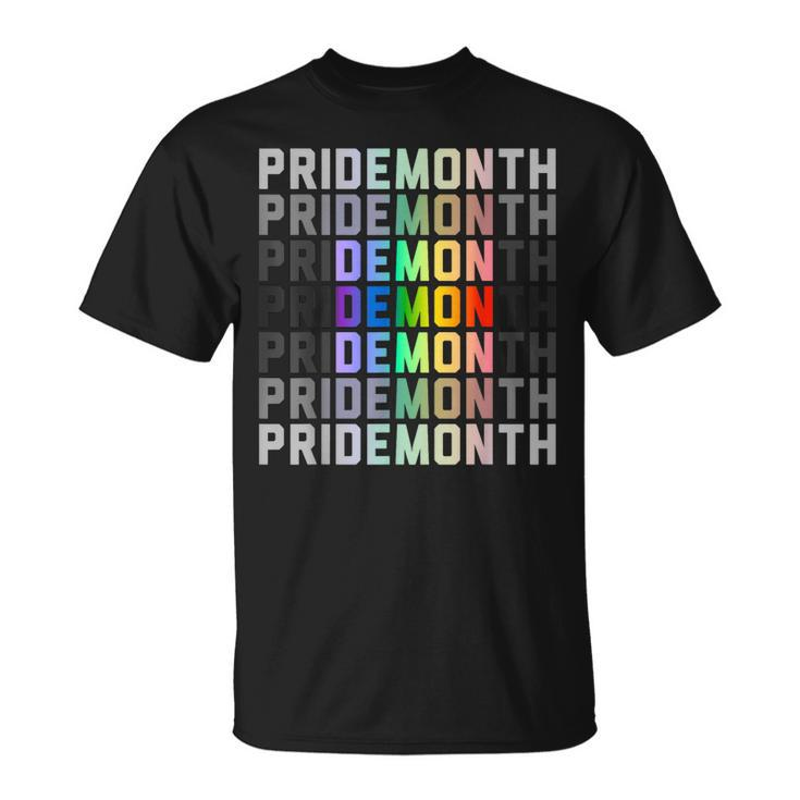 Lgbtqia Pride Month Design - Gaypride Love  Unisex T-Shirt
