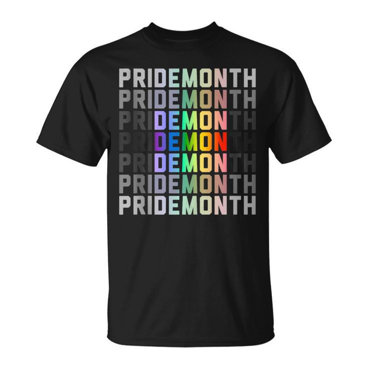 Lgbtqia Pride Month Design - Gaypride Love  Unisex T-Shirt