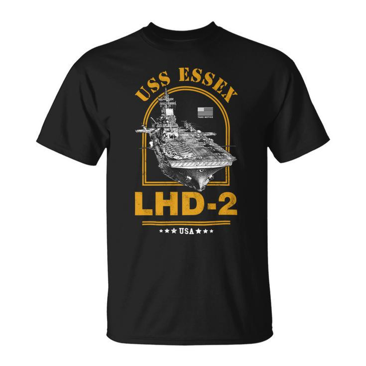 Lhd-2 Uss Essex Unisex T-Shirt