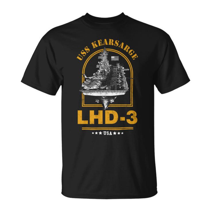 Lhd-3 Uss Kearsarge Unisex T-Shirt