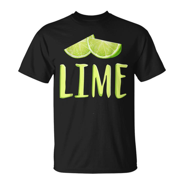 Lime Salt Tequila Halloween Costume Matching Group T-Shirt