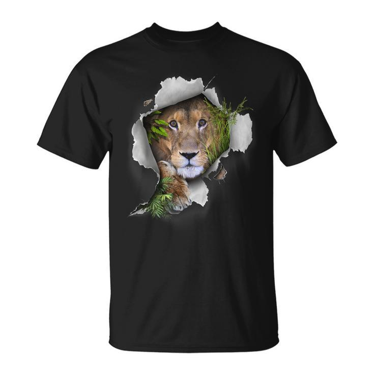 Lion Safari Animal Zoo Animal Lion T-Shirt