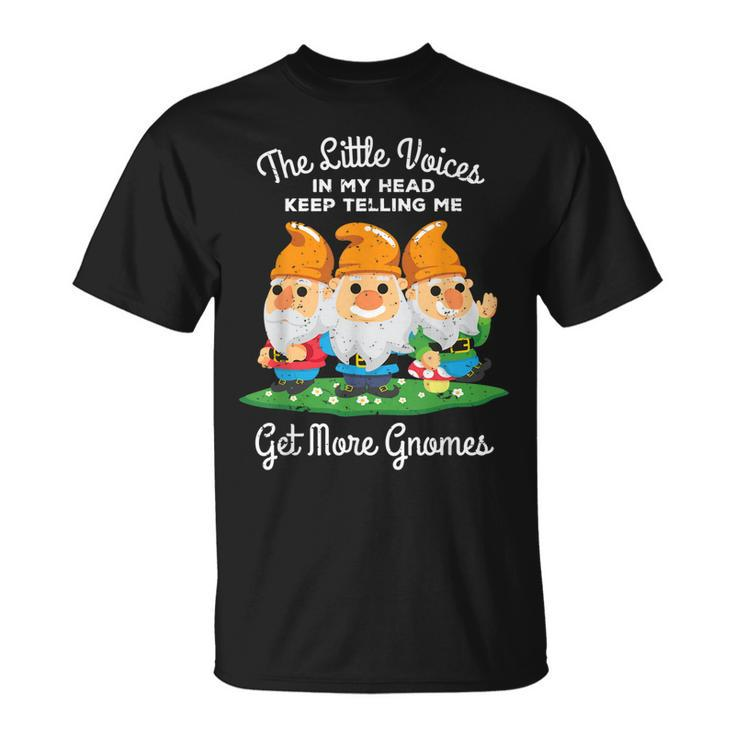 The Littles Voices Get More Gnomes Dark T-shirt