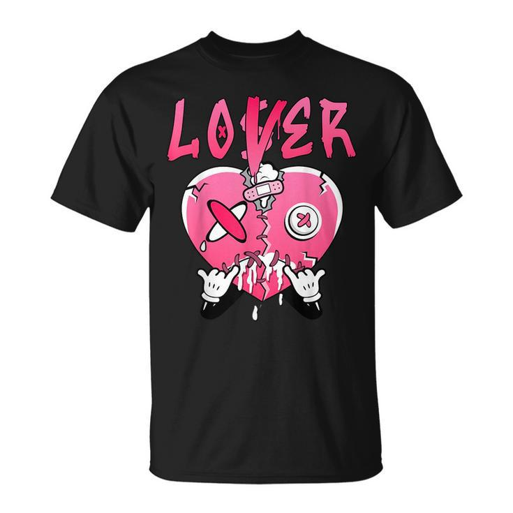 Loser Lover Drip Heart Plus Triple Pink Matching  Unisex T-Shirt