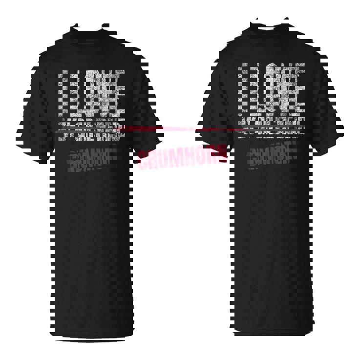 I Love Crumhorn Musical Instrument Music Musical T-Shirt