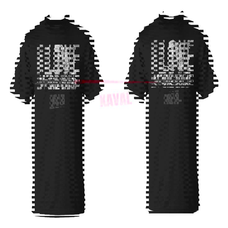 I Love Kaval Musical Instrument Music Musical T-Shirt