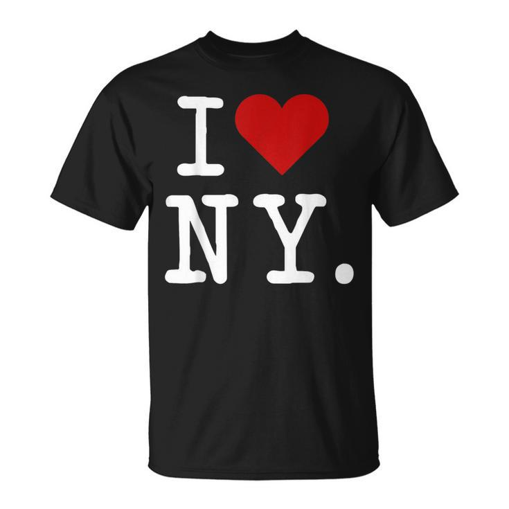 Love New York Heart Love Ny New York Love Nyc T-Shirt