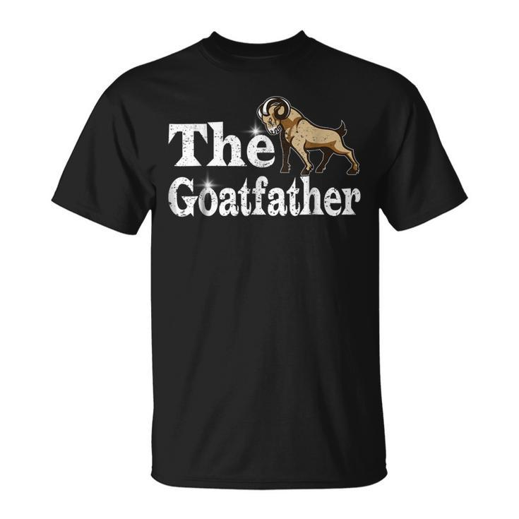 Lovely Emotion Face The Goat Father Funny  Happy Daddy Unisex T-Shirt