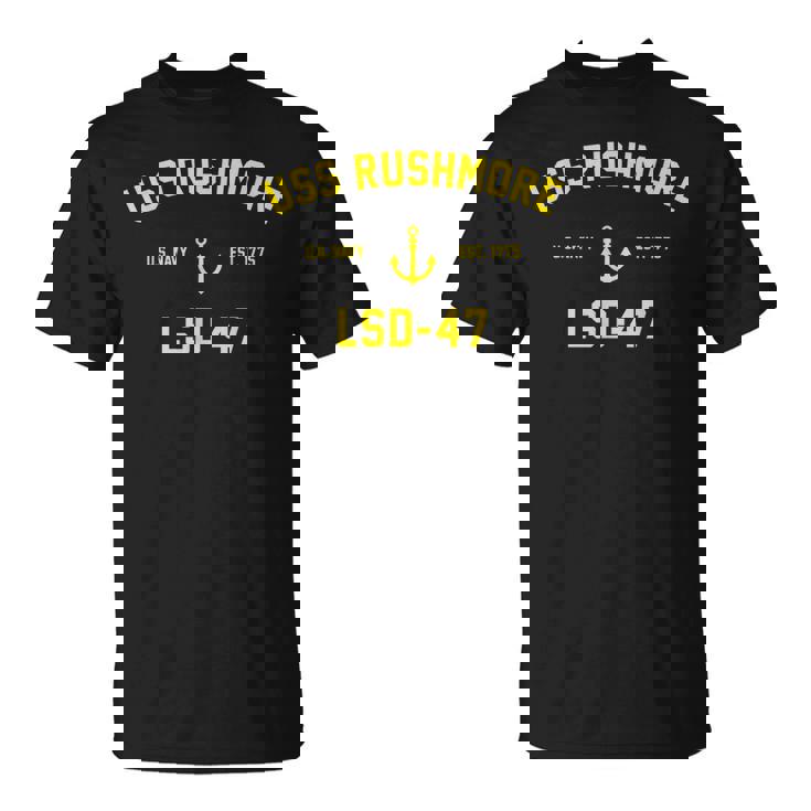 Lsd47 Uss Rushmore  Unisex T-Shirt