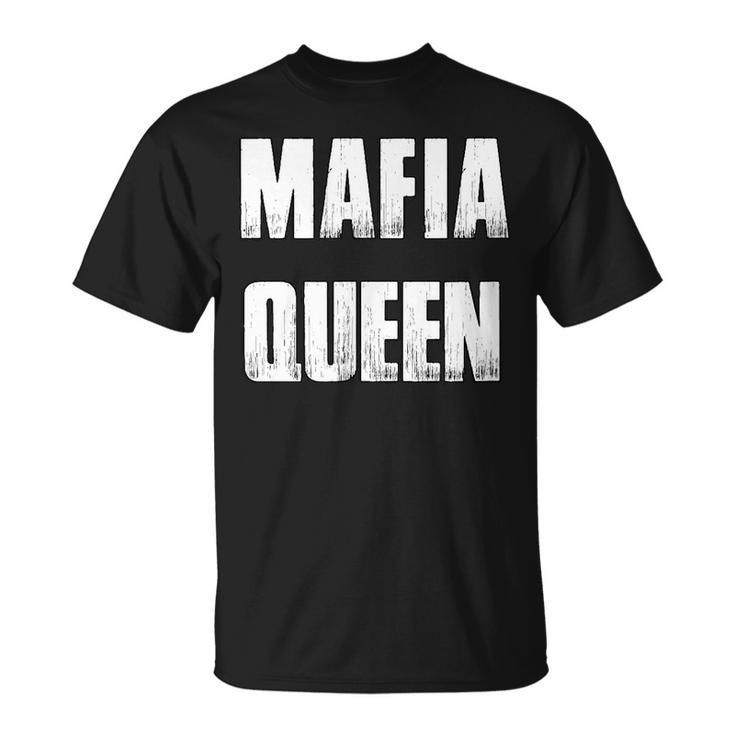 Mafia Queen  Gangster Costume  Unisex T-Shirt