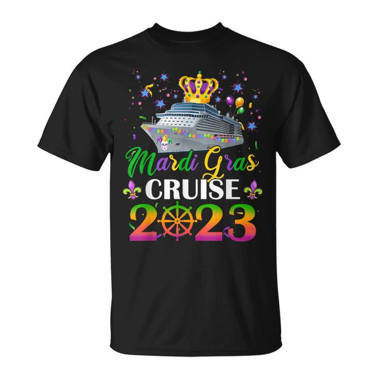 Mardi Gras Cruise 2023 Ship New Orleans Carnival Costume T-Shirt