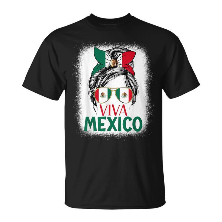 Mexico Independence Day Viva Mexican Flag Pride Hispanic T-Shirt