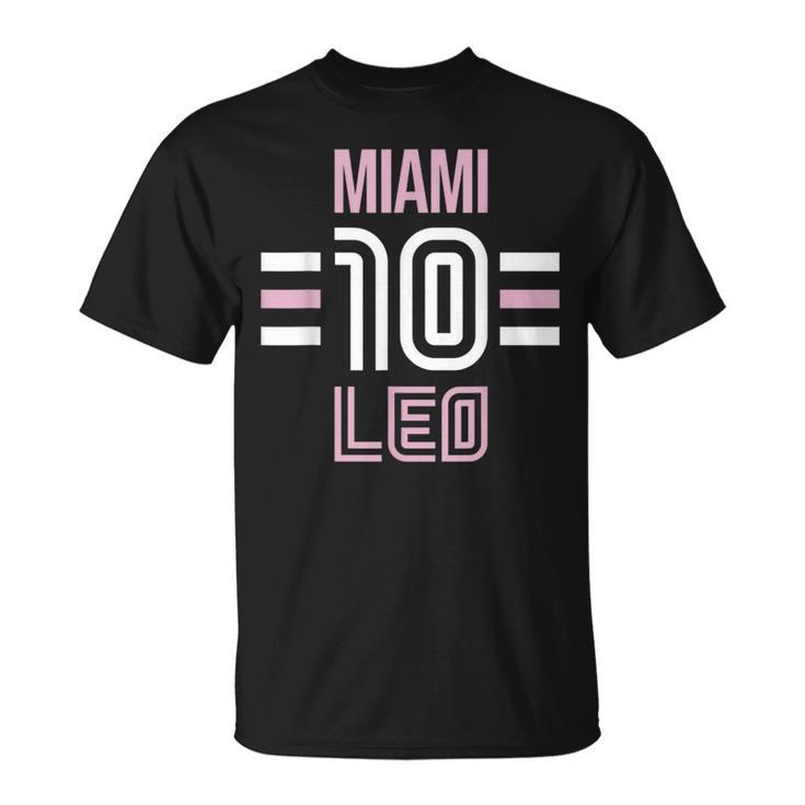 Miami Champions 2023 Leo 10 T-Shirt