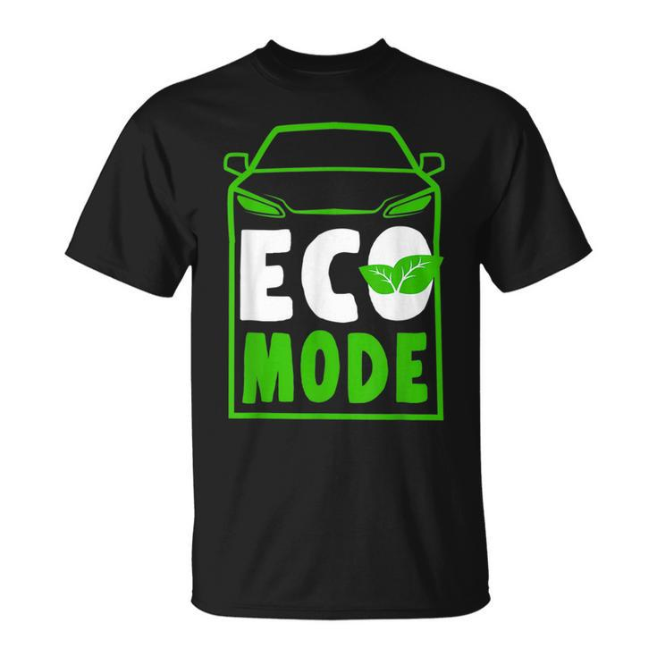 Mode Vehicle Electric Car Hybrid Ecar Automobile Gift Unisex T-Shirt