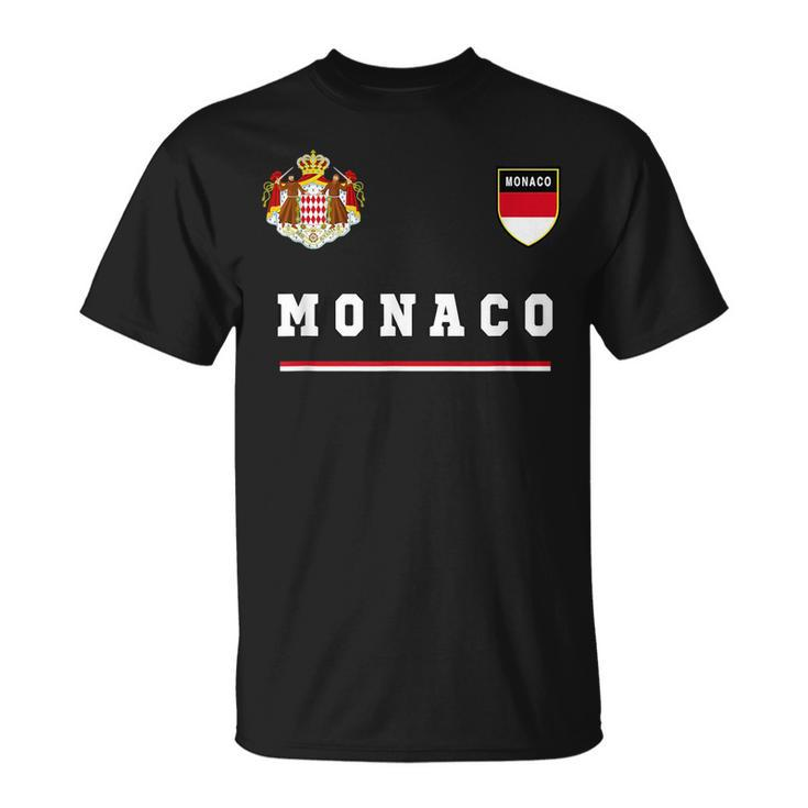 Monaco SportSoccer Jersey  Flag Football  Unisex T-Shirt