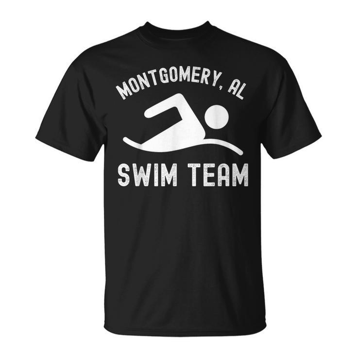 Montgomery Alabama Swim Team Riverfront Boat Brawl T-Shirt