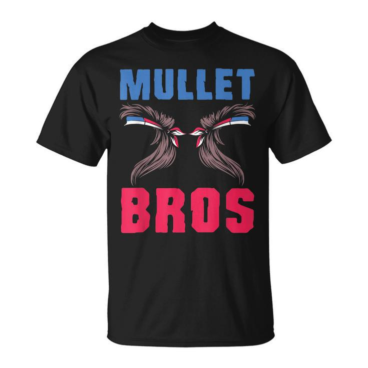 Mullet Bros - Mullet Pride Funny Redneck Mullet  Unisex T-Shirt