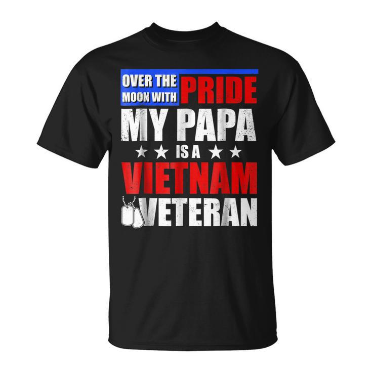 My Papa Is A Vietnam Veteran  Gift For Kids Unisex T-Shirt