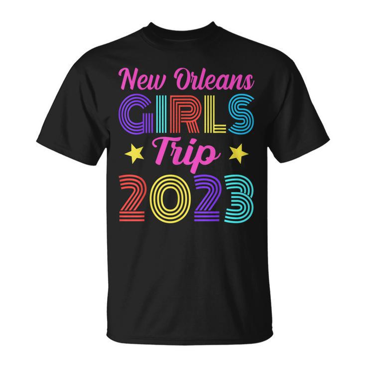 New Orleans Girls Trip 2023 Bachelorette Party Bride Squad Unisex T-Shirt