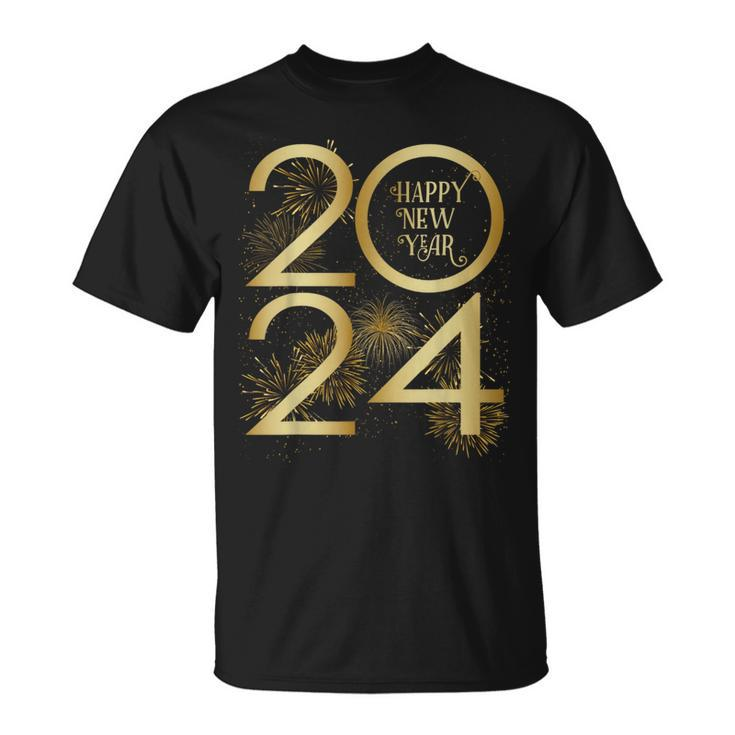 New Year Eve Party 2024 The Happy New Year 2024 T-Shirt