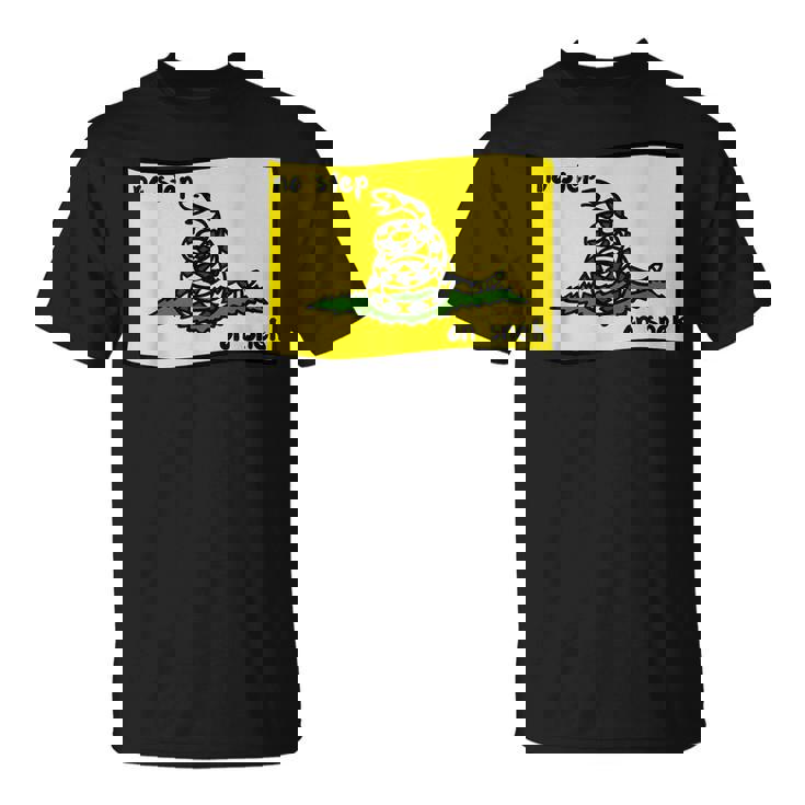 No Step On Snek Gadsden Flag Meme T-Shirt | Seseable CA