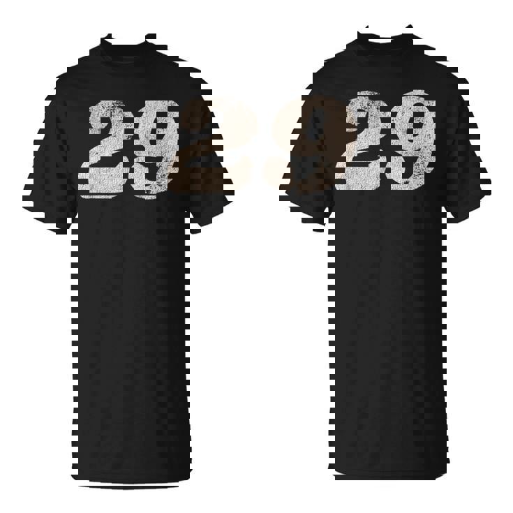 number-29-twenty-nine-retro-